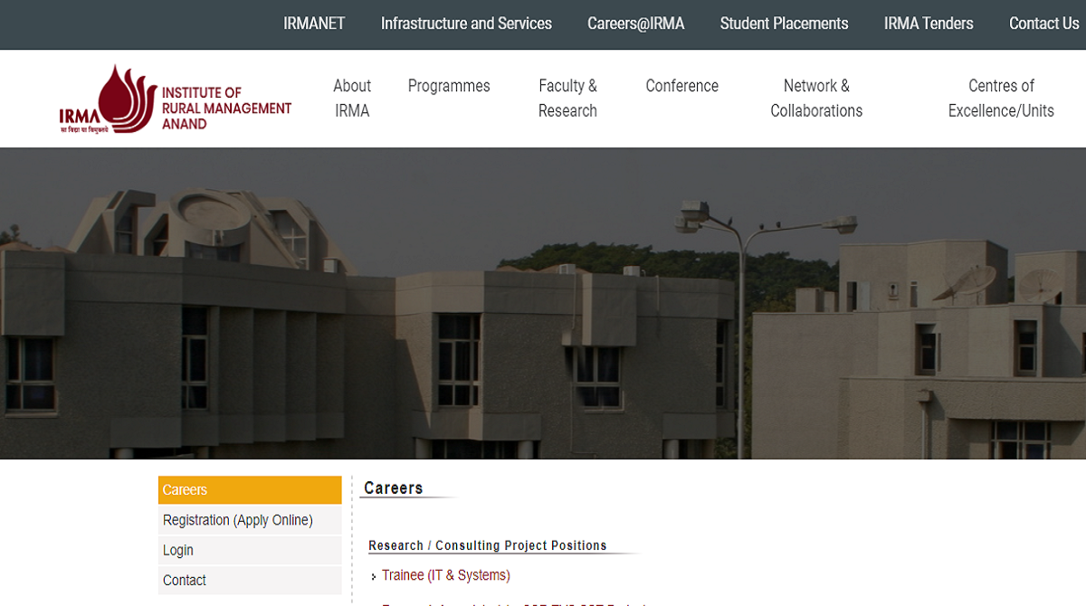 IRMA Recruitment 2023