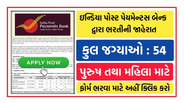 IPPB Executive Recruitment