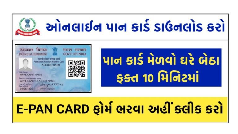 How To Apply e-Pan Card