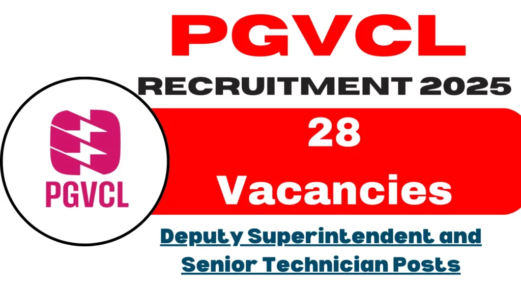 PGVCL Recruitment 2025