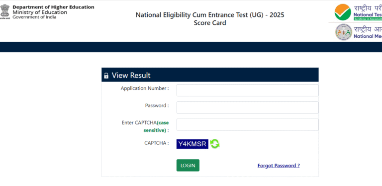 NEET UG 2025 Result