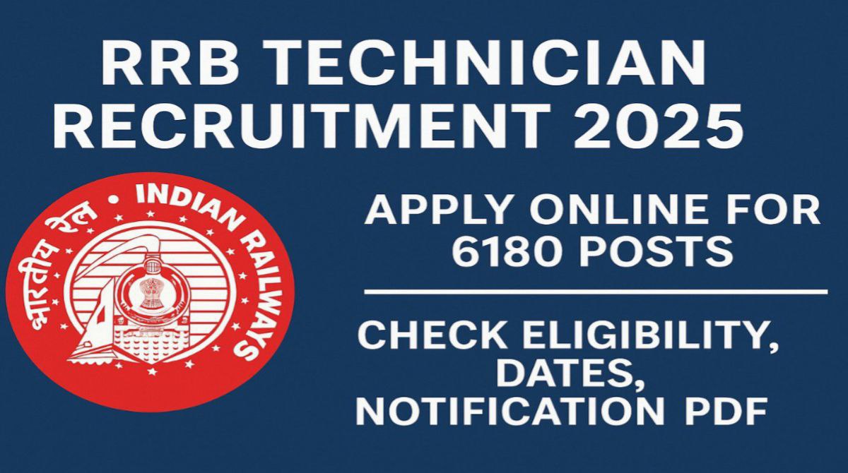RRB Technician Recruitment 2025