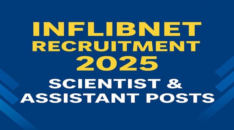 INFLIBNET Recruitment 2025