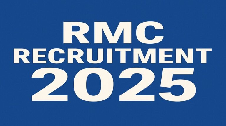 RMC Recruitment 2025