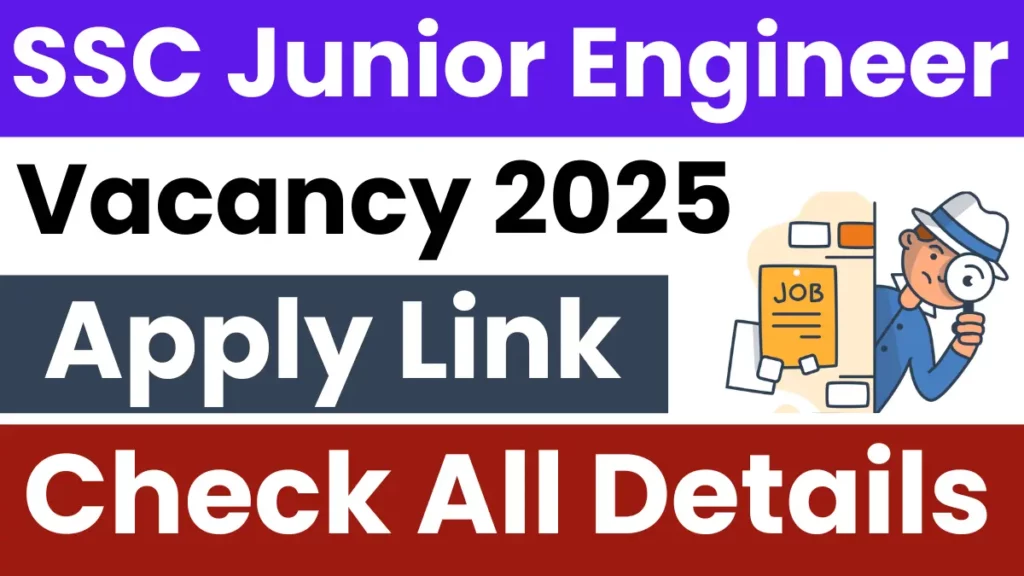 SSC JE Recruitment 2025