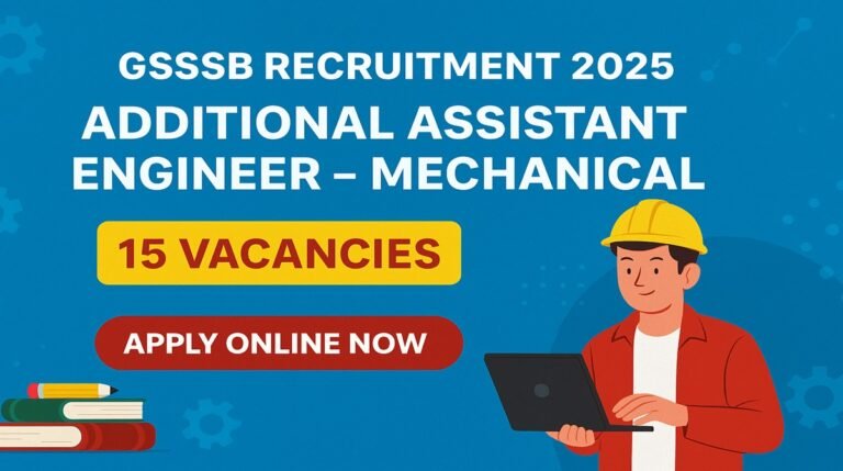 GSSSB Additional Assistant Engineer