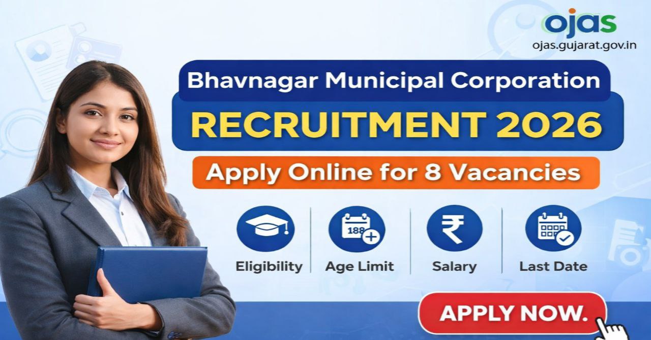 Bhavnagar Municipal Corporation Recruitment 2026