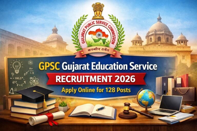 GPSC Gujarat Education Service Recruitment 2026