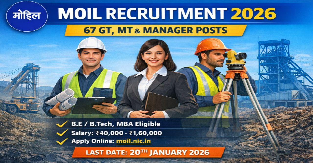 MOIL Recruitment 2026