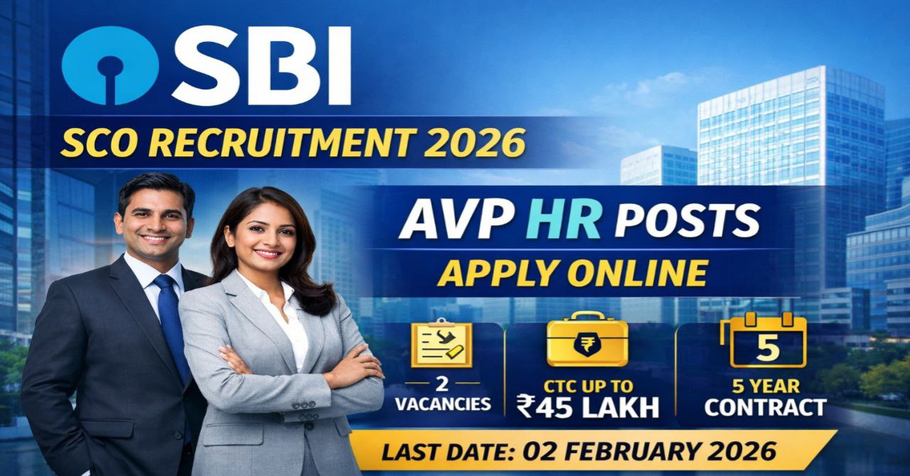 SBI SCO Recruitment 2026
