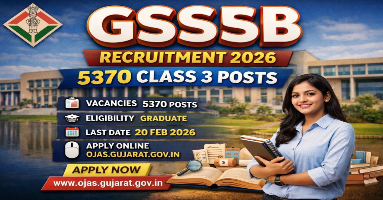 GSSSB Recruitment 2026