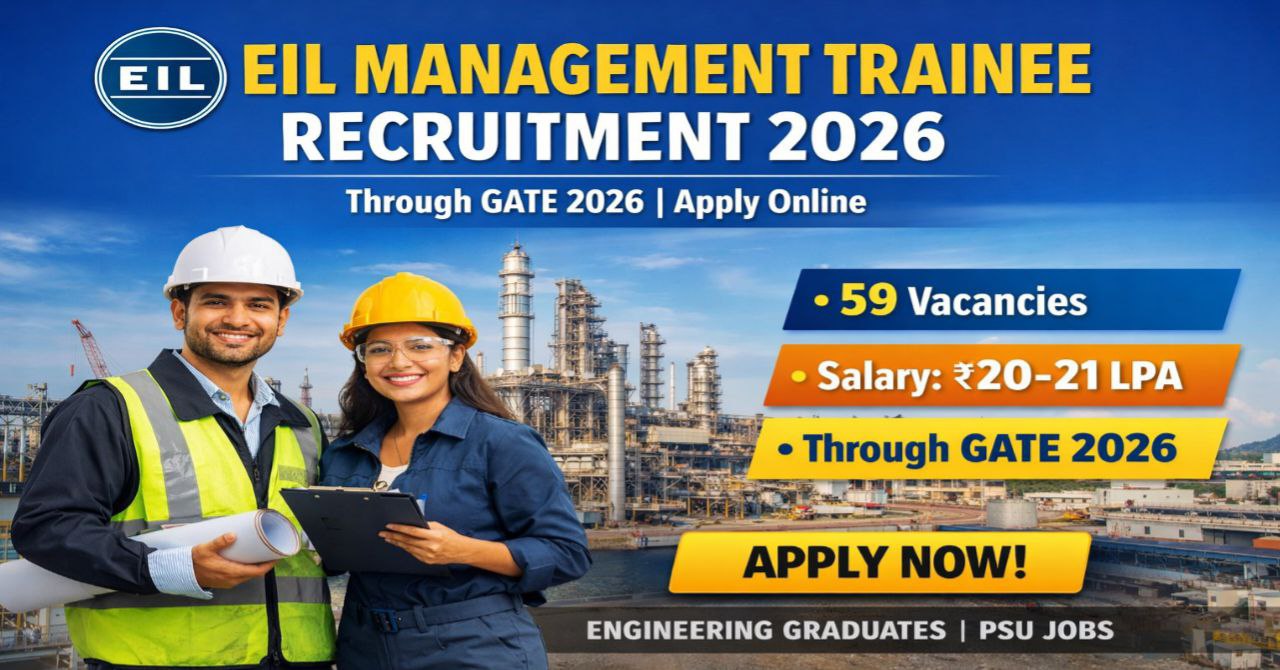 EIL Management Trainee Recruitment 2026