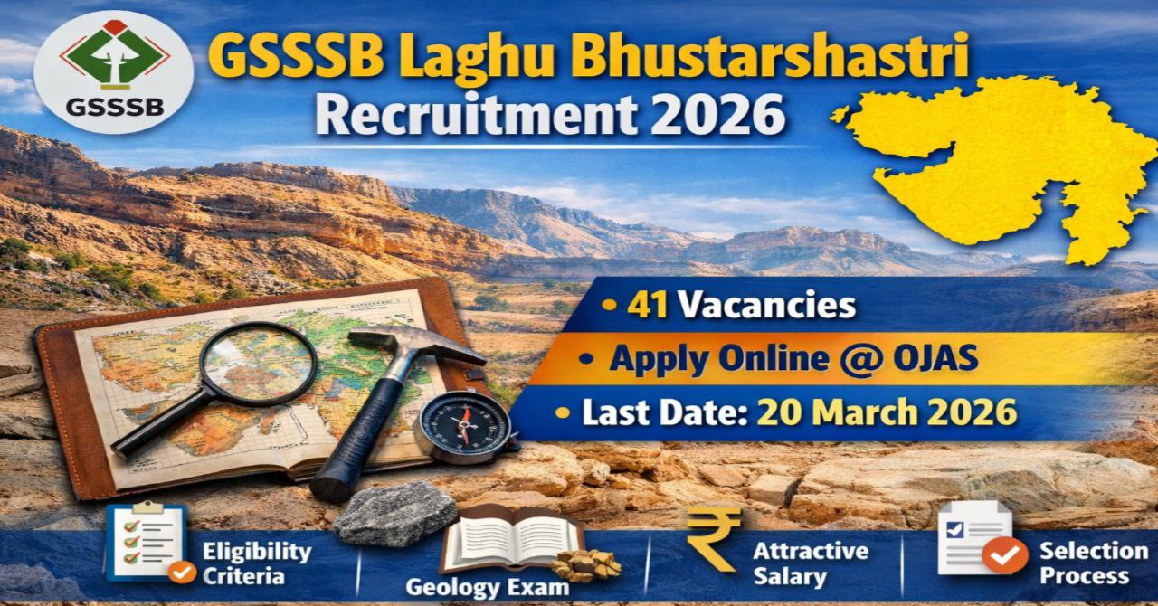 GSSSB Laghu Bhustarshastri Recruitment 2026