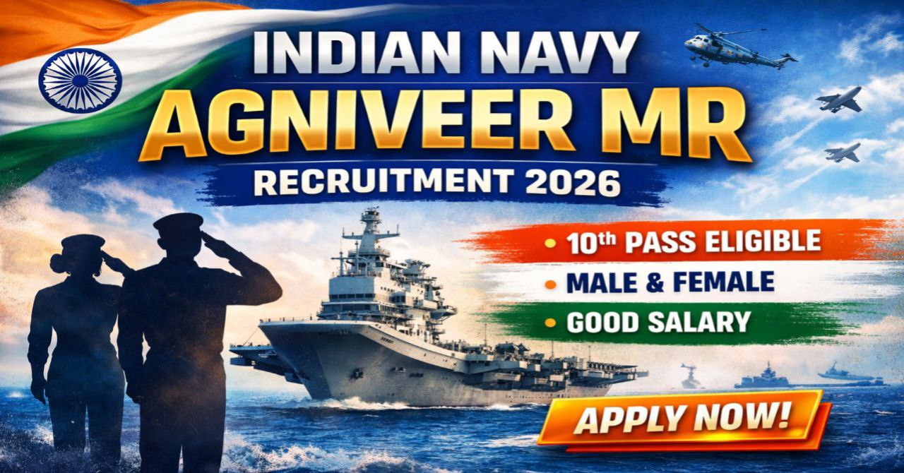 Indian Navy Agniveer MR Recruitment 2026