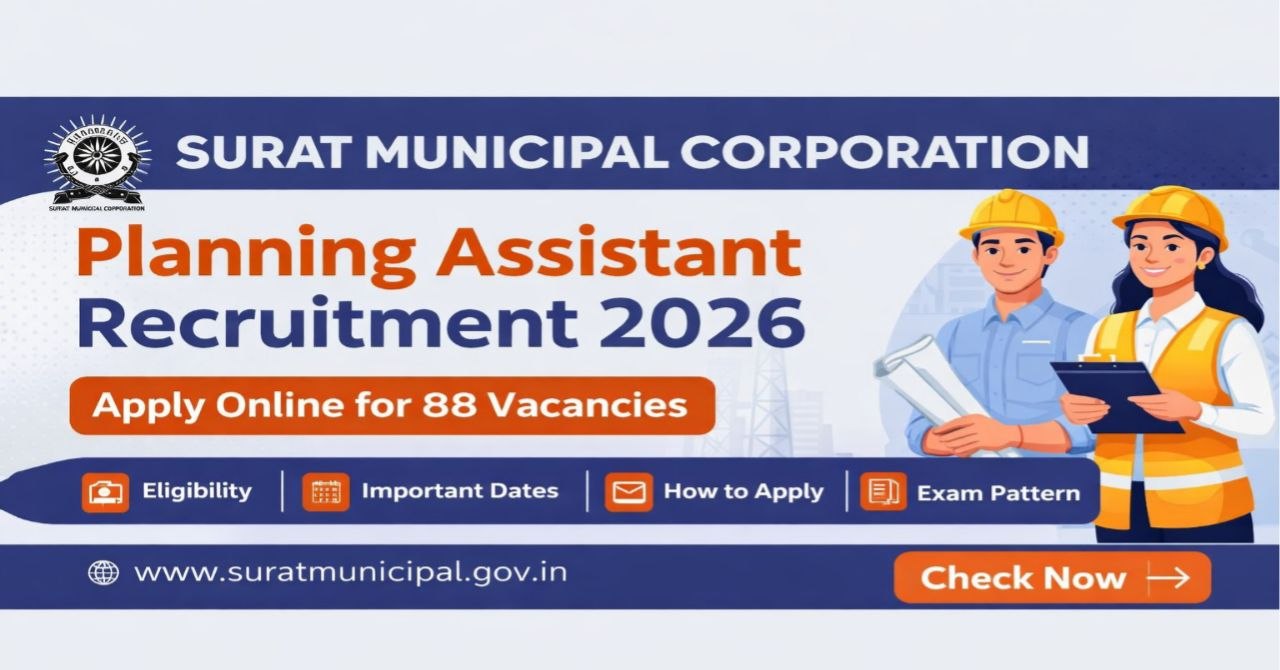 SMC Planning Assistant Recruitment 2026