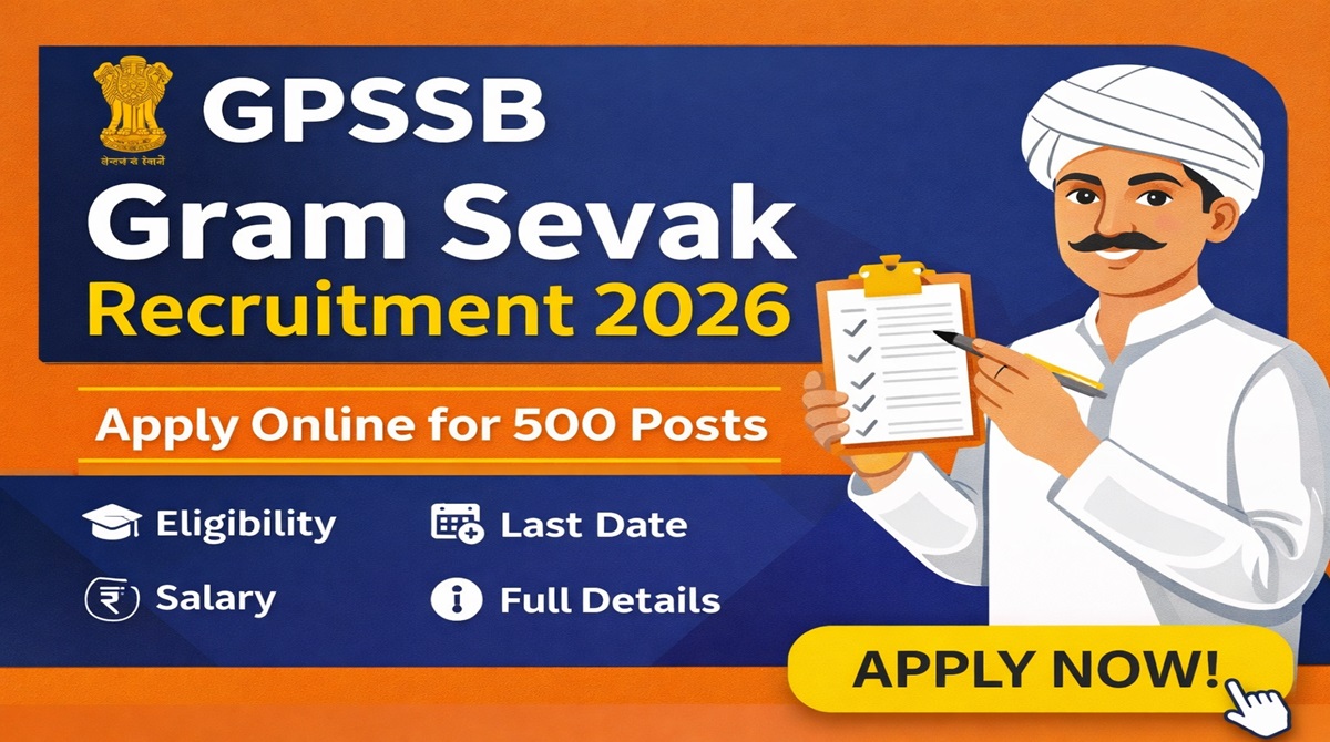 GPSSB Gram Sevak Recruitment 2026