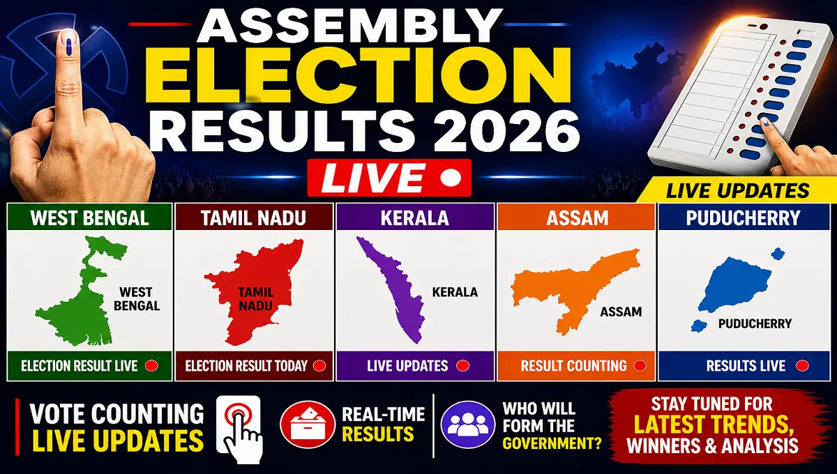 Assembly Election Results 2026 LIVE