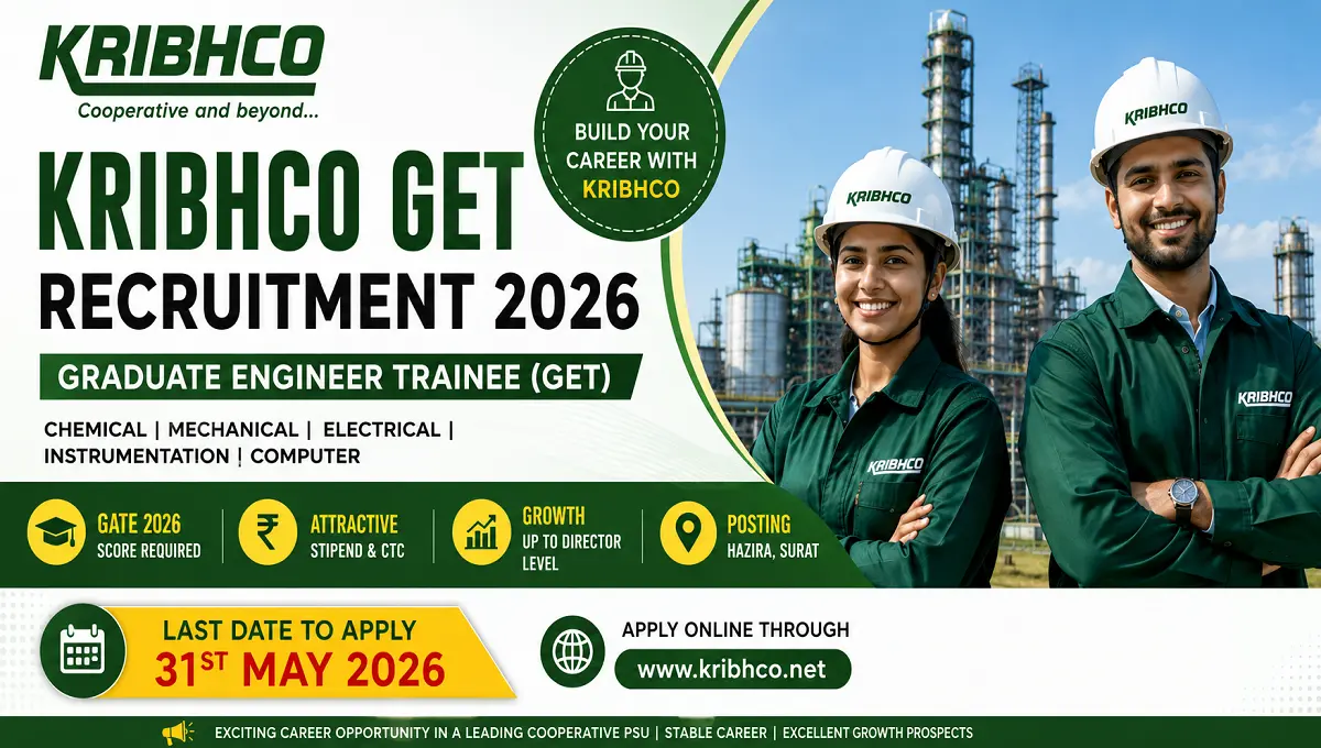 KRIBHCO GET Recruitment 2026