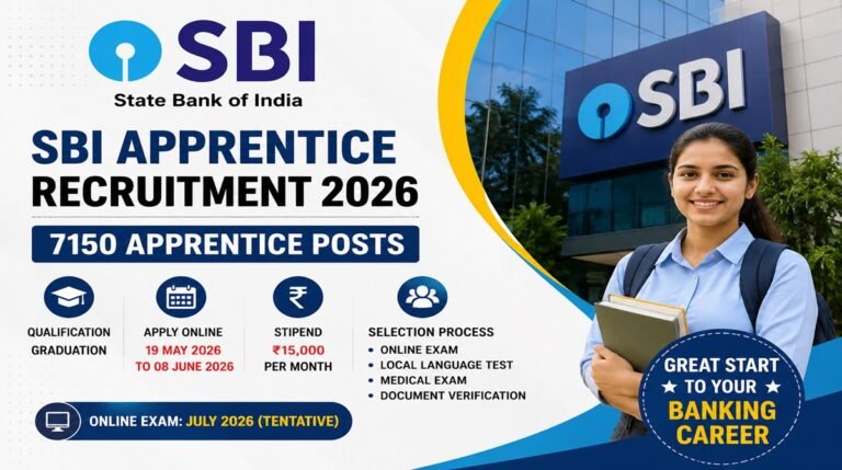 SBI Apprentice Recruitment 2026