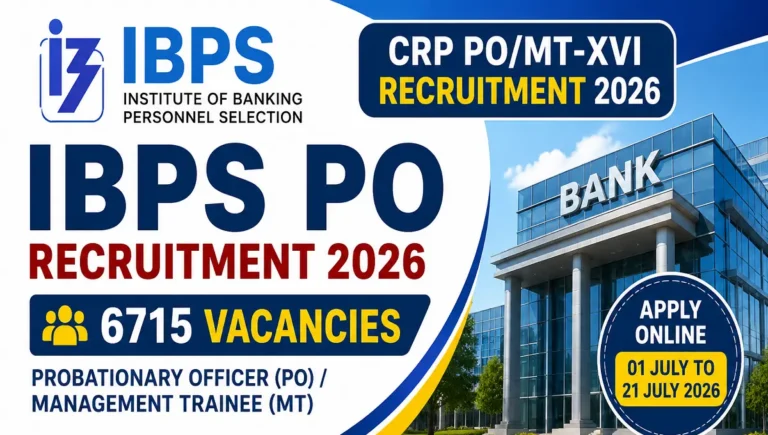 IBPS PO Recruitment 2026